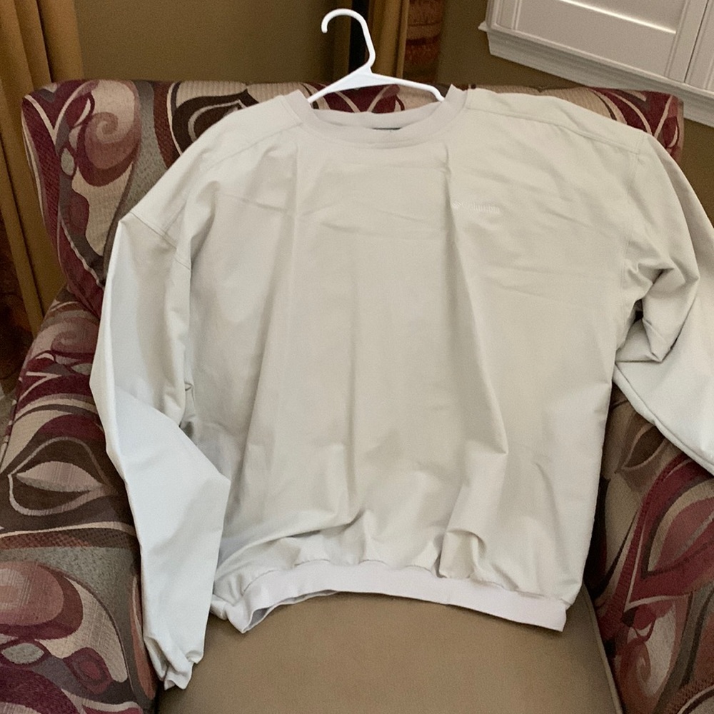 Columbia windbreaker/sweatshirt